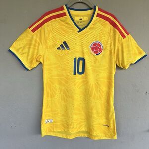 Adidas Colombia 2026 World Cup Home Soccer Jersey Men Medium Custom #10 IP8211
